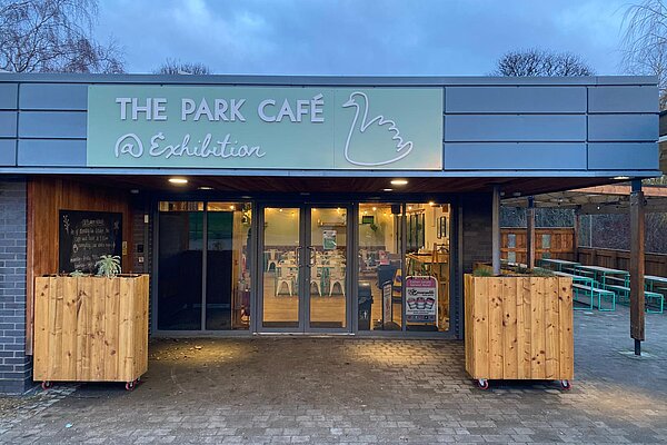 Cafe in Exhibition Park