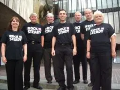 Liberal Democrats Councillors supporting Northern Rock outside the City Centre.