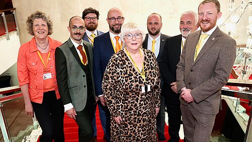 Councillors Wendy Taylor, Owen Burbidge, James Coles, Mark Mitchell, Christine Morrissey, Rob Austin, Peter Lovatt and Colin Ferguson 