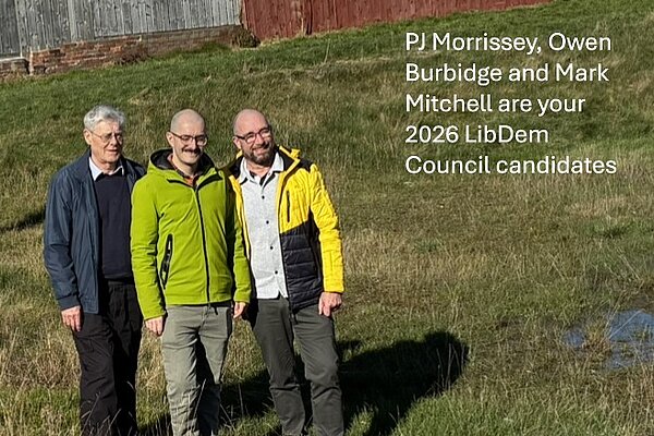 PJ Morrissey, Owen Burbidge and Mark Mitchell