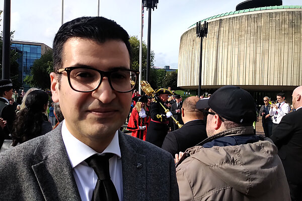 Ali at Civic Centre