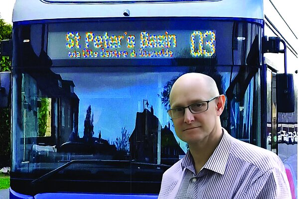 David Partington and Q3 Bus